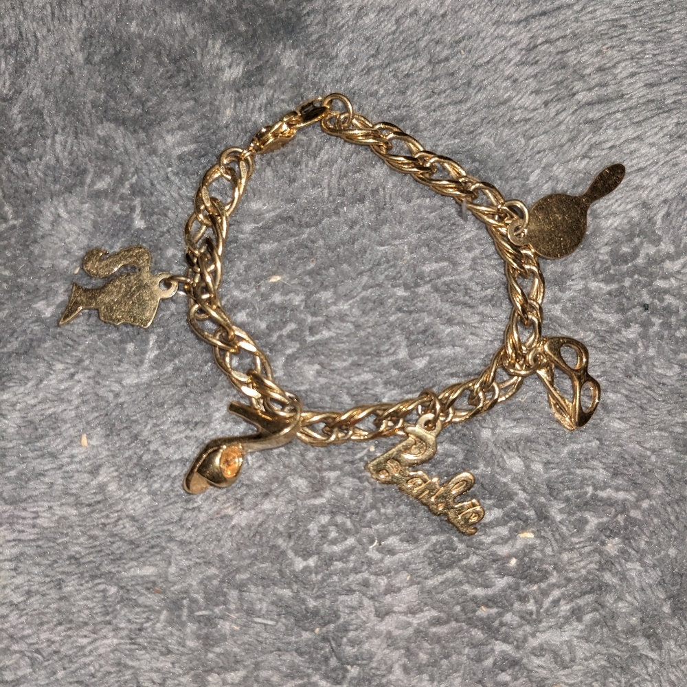 Vintage Barbie charm bracelet
